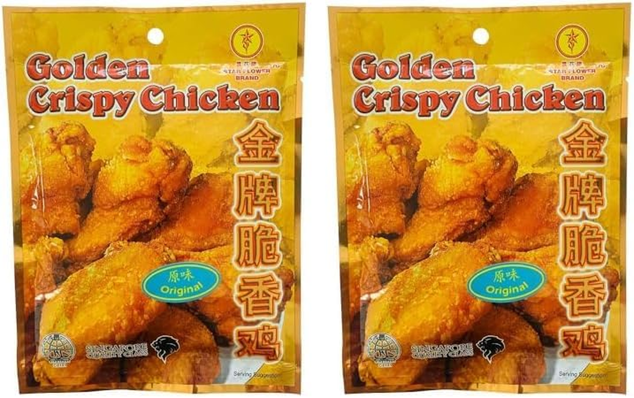 STAR FLOWER Crispy Chicken Flour for Cooking and Seasoning Fried Chicken Powder Mix Crispy Fried Coating Mix Flour Original Fry Batter Seasoning Pantry Camping image number 2