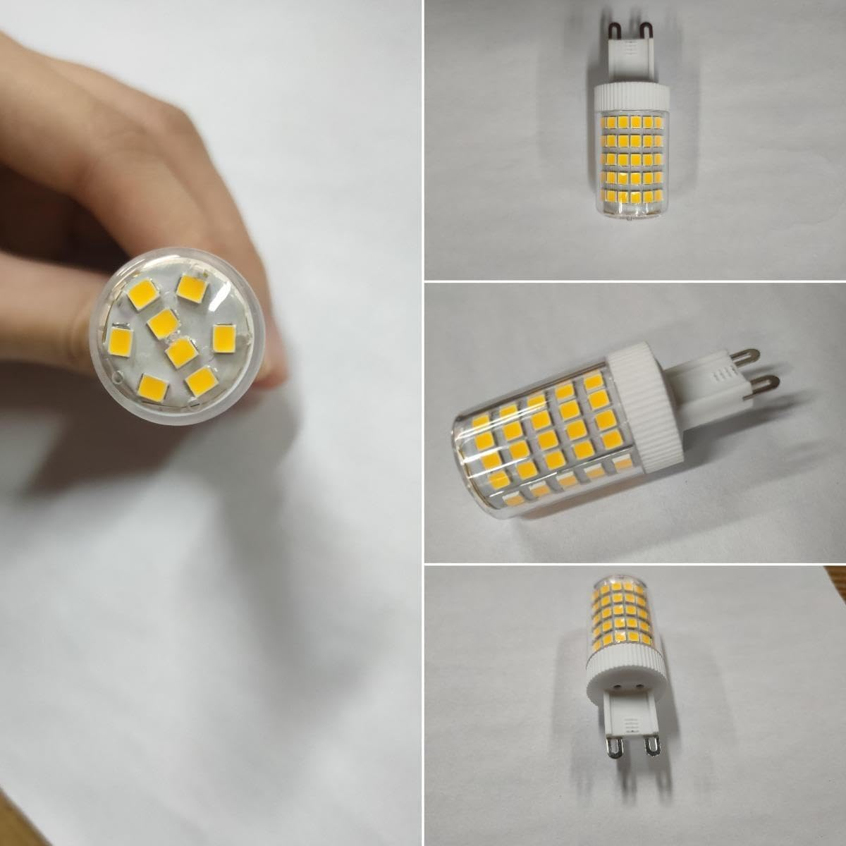 Aiwerttes 12W G9 LED Bulbs, Warm White Non-Dimmable, Energy Saving Bulbs, Equivalent to 100W Halogen Bulbs, Flicker-Free, Pack of 6 image number 6