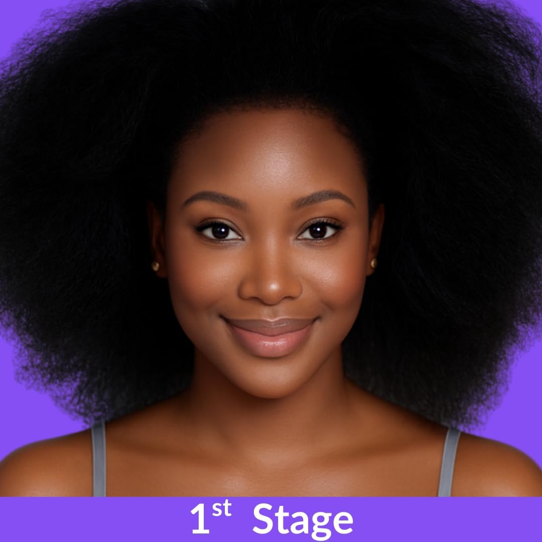 Kamakah Hair Relaxer Box Set - Comes with Comb and Shower Cap Suitable for Dark and Lovely Hair Relaxer Normal Hair | Achieve Gorgeous, Silky Hair at Home image number 4