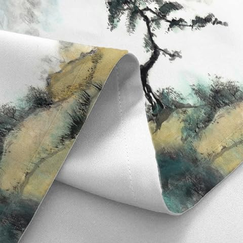 Bcsewcg Japanese Cherry Blossom Anime Wall Tapestry, Nature Landscape, Aesthetic Wall Art for Bedroom, Living Room Home Decor image number 5