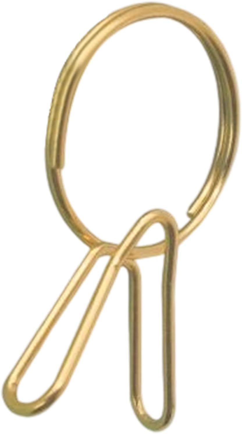 Compact Key Holder,Clip on Key Organizer - Metal Ring Secure Hook for Home Car Travel Work Belt Security Pants Wallet Women Purse Pocket image number 3