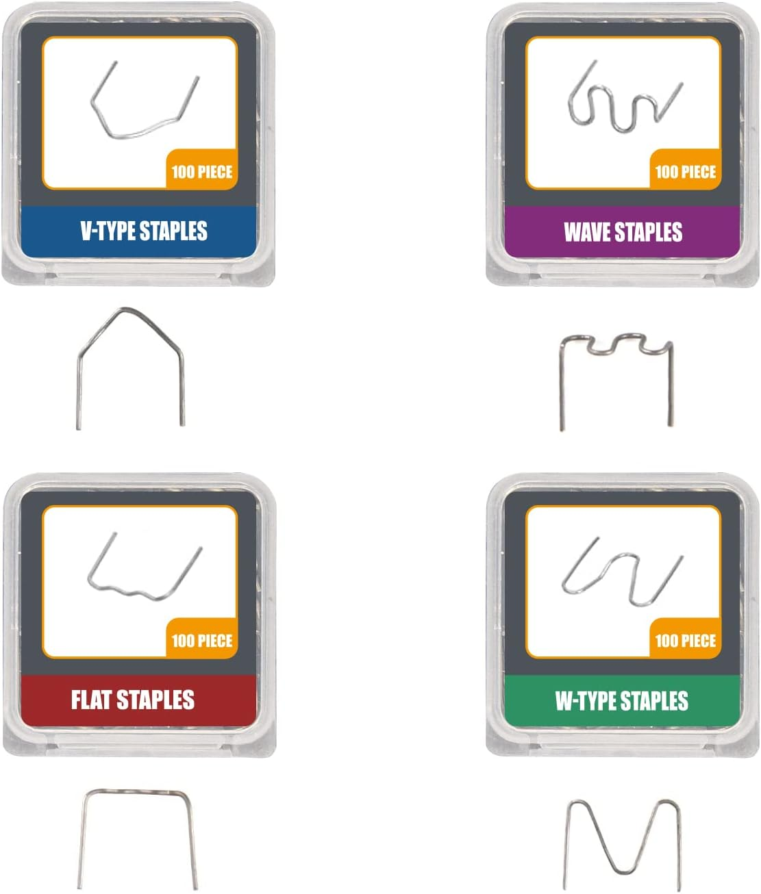 Masterspec 50W Hot Stapler Plastic Welding Gun Car Bumper Repair Kit Fast Heating Plastic Welder Welding Repairing Machine Welder Gun Kayak Bumper Car Bumper Repair Kit image number 2