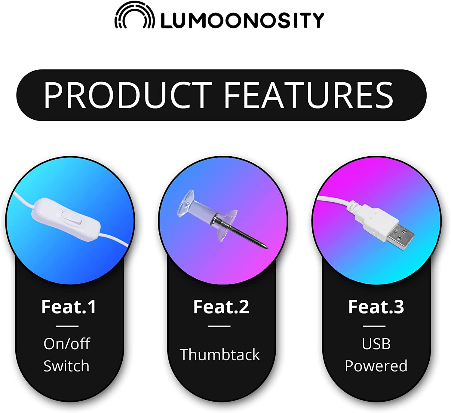 Lumoonosity on Air Sign - Live on Air Neon Sign for Twitch, Tiktok, Youtube Streamers/Gamers - Live Streaming/Recording Light Sign &ndash; Red Cool Led Signs for Studio, Wall, Bedroom, Game Room Decor image number 3