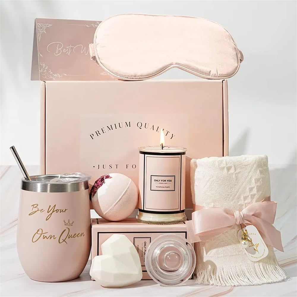 Birthday Gifts for Women, Birthday Presents for Her, Unique Hampers Pamper Self Care Gifts Bath Sets for Friends, Mom, Sister, Coworker, Wife, Girlfriend, Gift Ideas for Mothers Day, Valentines Day image number 2