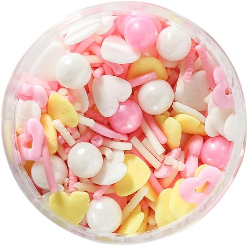 Sprinks Ooh Baby Sprinkles 70G Multicolour - Edible Cake Decorations | Cake Sprinkles | Cupcake Sprinkles | Dessert Sprinkles | Ice Cream Toppings | Crunchy Texture | Nonpareils