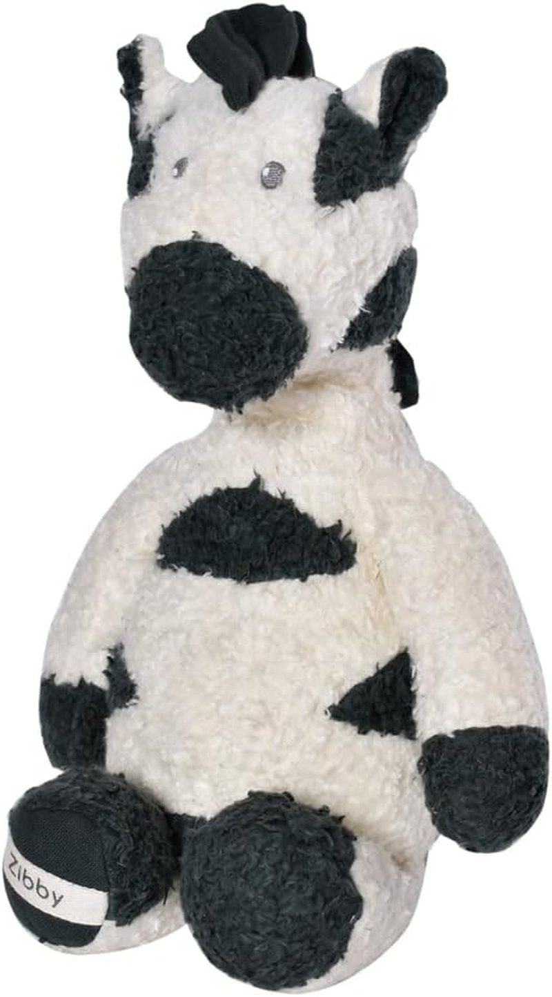 Tikiri Toys Zibby the Zebra Organic Eco-Friendly Plush Toy image number 2