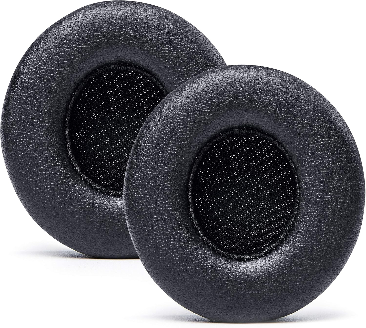 WC Extra Thick Replacement Earpads for Beats Solo 2 & 3 by Wicked Cushions - Ear Pads for Beats Solo 2 & 3 Wireless On-Ear Headphones - Soft Leather, Luxury Memory Foam, Strong Adhesive | Black - Anthracite image number 4