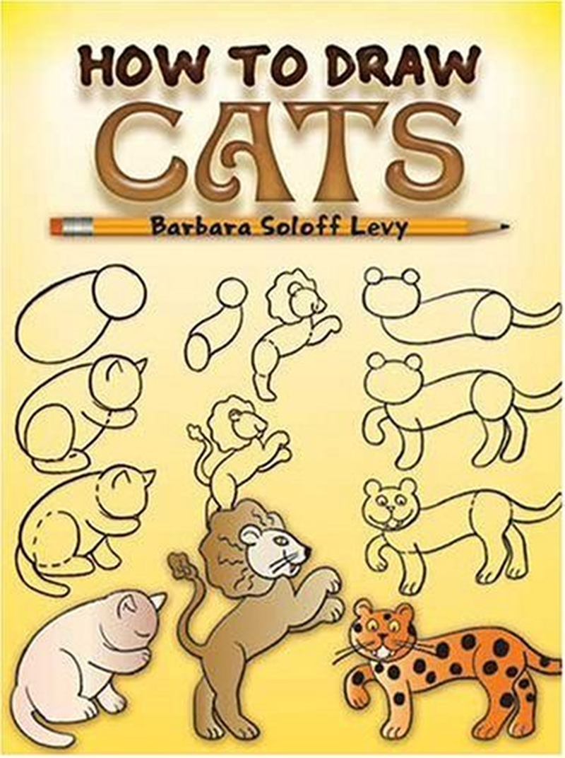 How to Draw Cats: Easy Step-By-Step Drawings!
