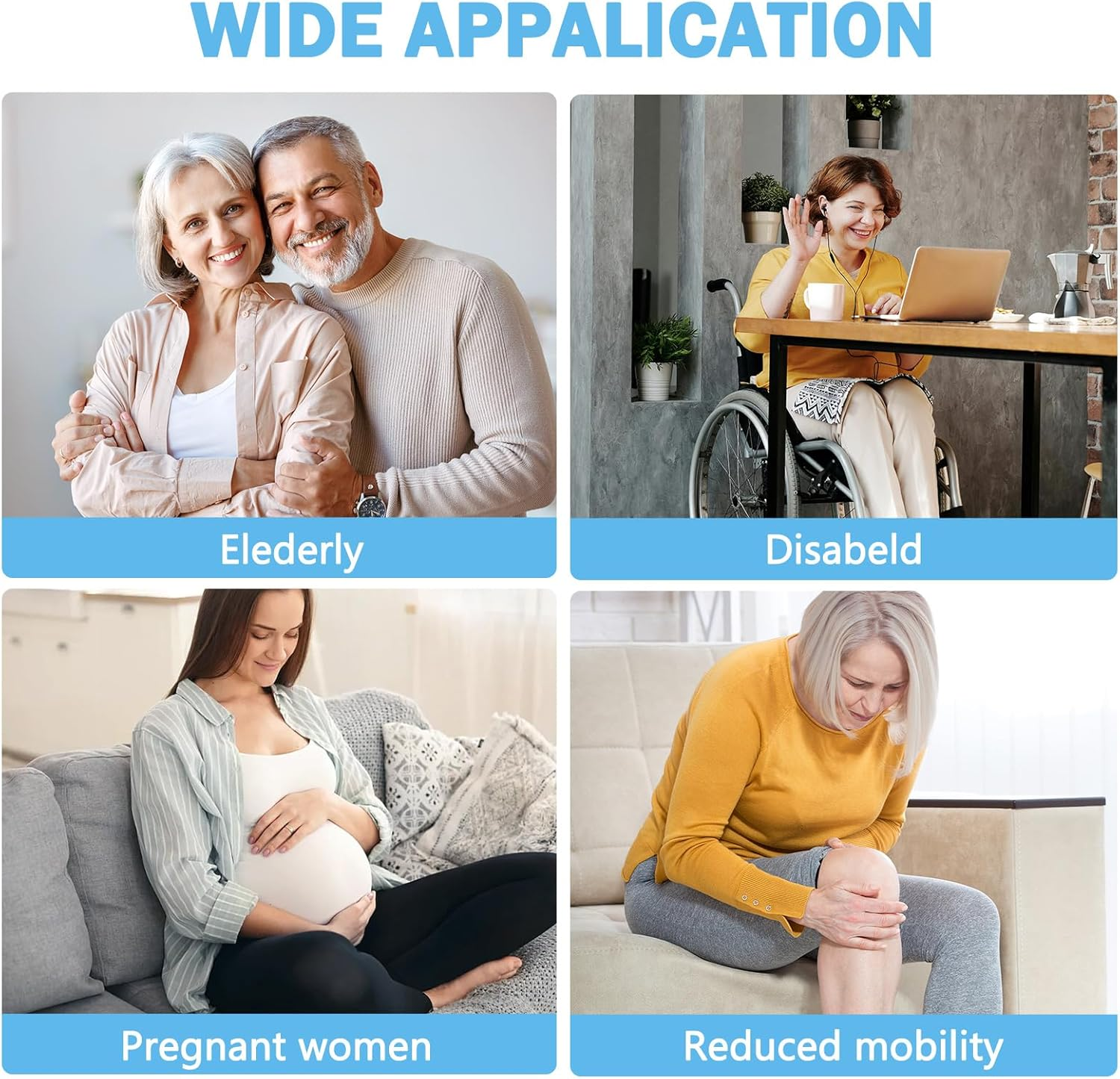 Shower Chair Adjustable U-Shaped Bath Chair Aluminum Alloy Frame Shower Stool with Back & Armrests for Elderly Disabled Bathroom, Hold up to 150 KG image number 3