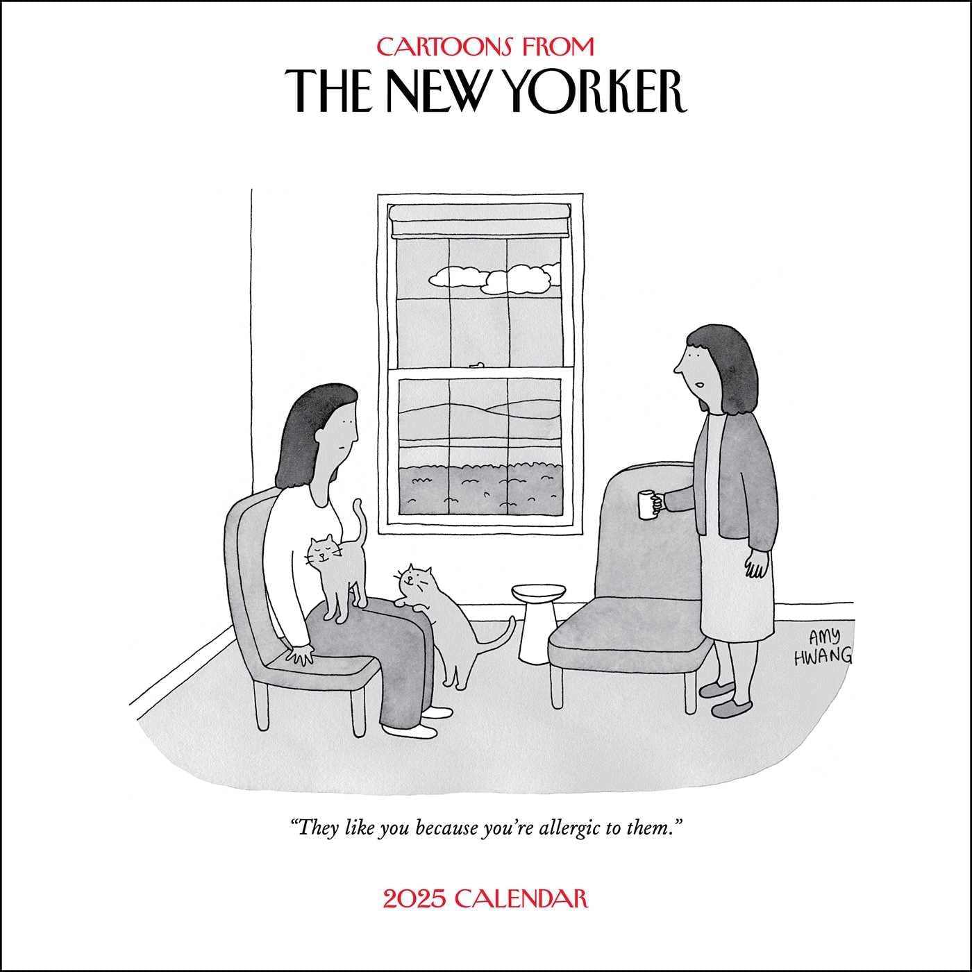 Cartoons from the New Yorker 2025 Wall Calendar image number 4