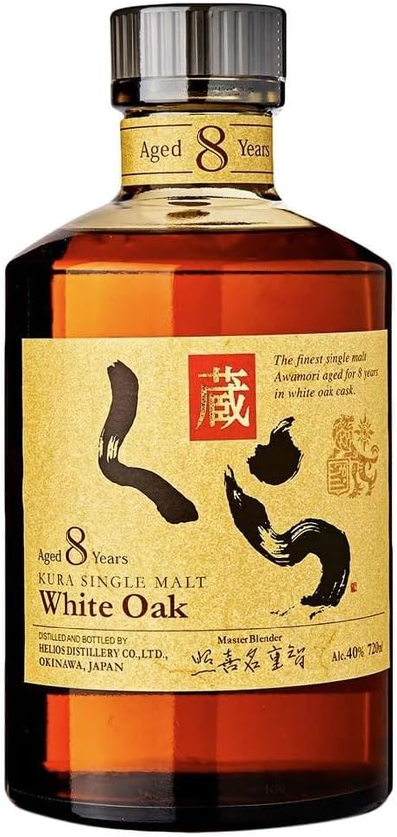 Kura White Oak 8 Years Old Single Malt Whiskey 720Ml