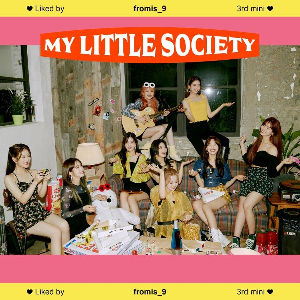 Fromis_9 My Little Society 3Rd Mini Album My Society Version Cd+72P Photobook+1P Mini Card+2P Photocard+Message Photocard Set+Tracking Kpop Sealed image number 1