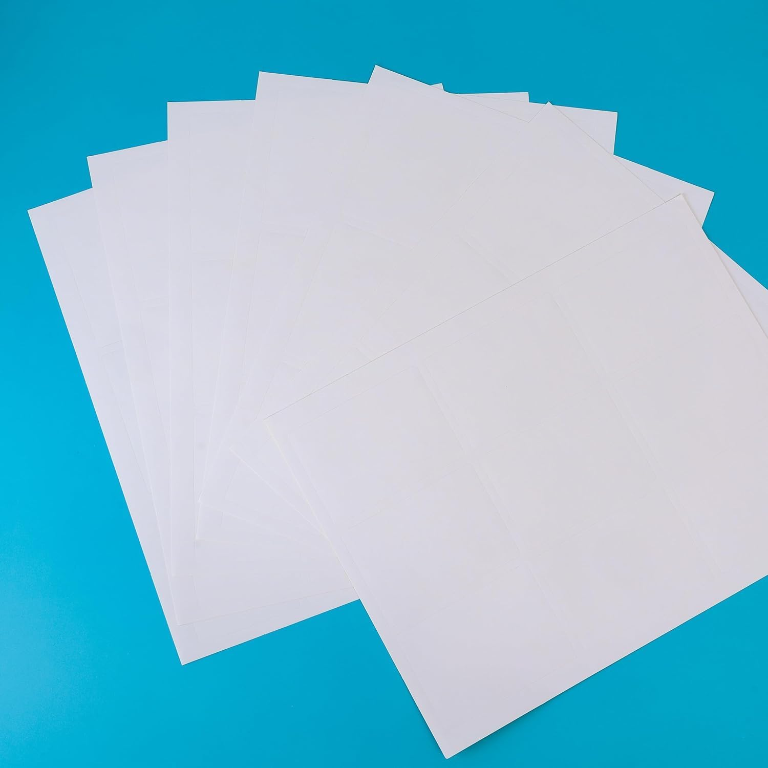 Blank Stickers for Playing Cards - Print Your Playing Cards - 360 Labels Sticker Paper for Laser/Ink Jet Printers (3.35" X 2.36") 40 Sheets image number 3