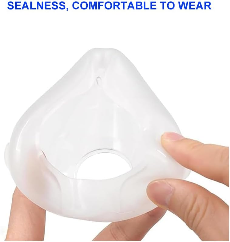 2-Pack Replacement Cushion for Airfit F20 (M) - Full Face F20 Mask Cushion Replacement - Covers Nose & Mouth (M) image number 2