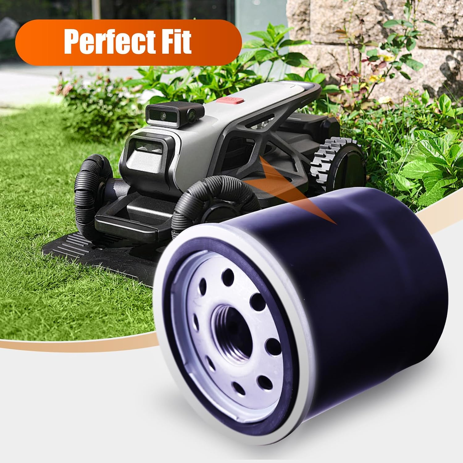 2 Pack 52114 Oil Filters Compatible with Hydro-Gear 52114, Transmission Filter Fits for Toro 109-3321, for Ariens 21545100，For Husqvarna 539113466