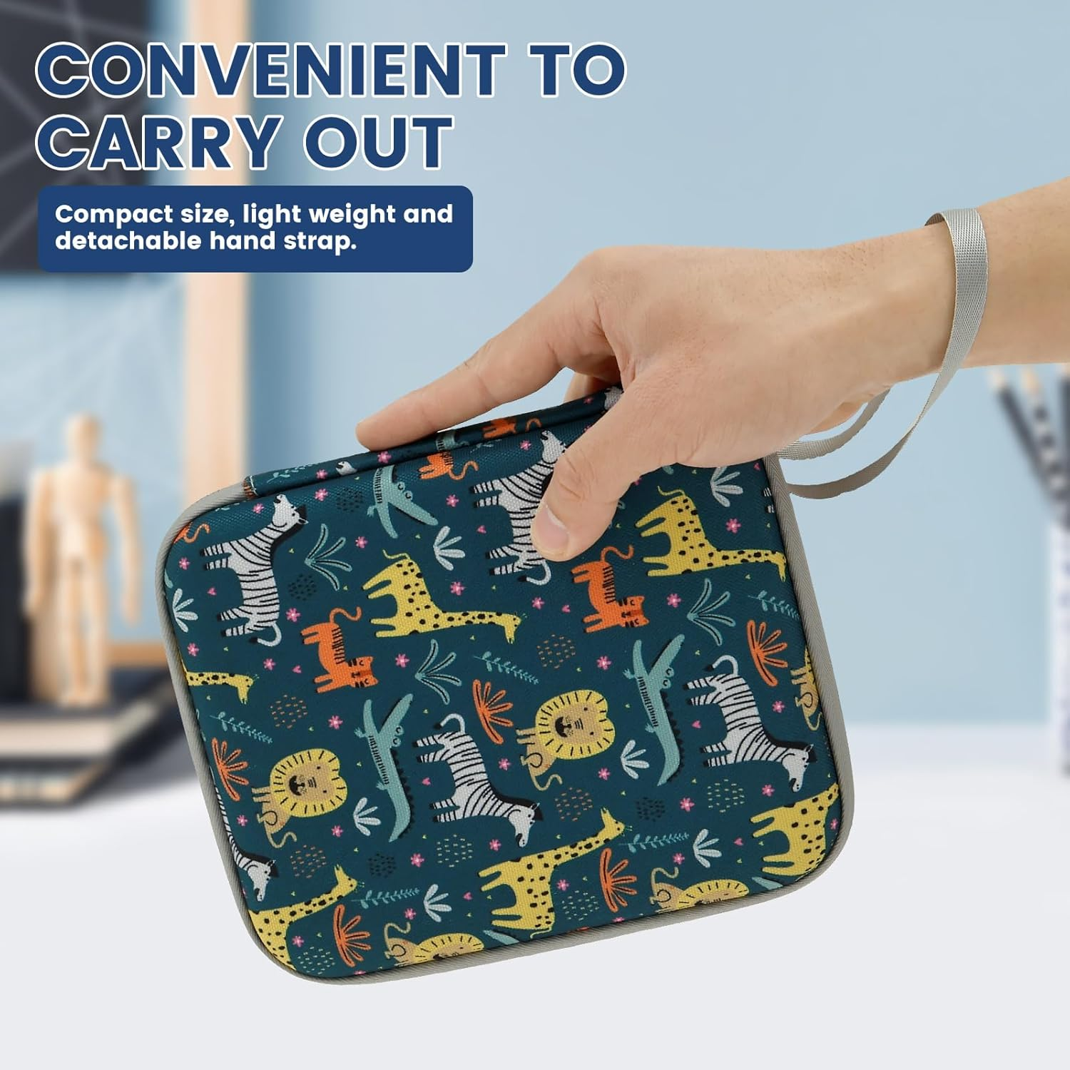 Card Case for Yoto Cards, Soft Portable Folder, 80 Pockets Card Binders Holder Folder Album Book Protectors, Ringless Game Trading Card Protective Organize Folder (Dark Blove)