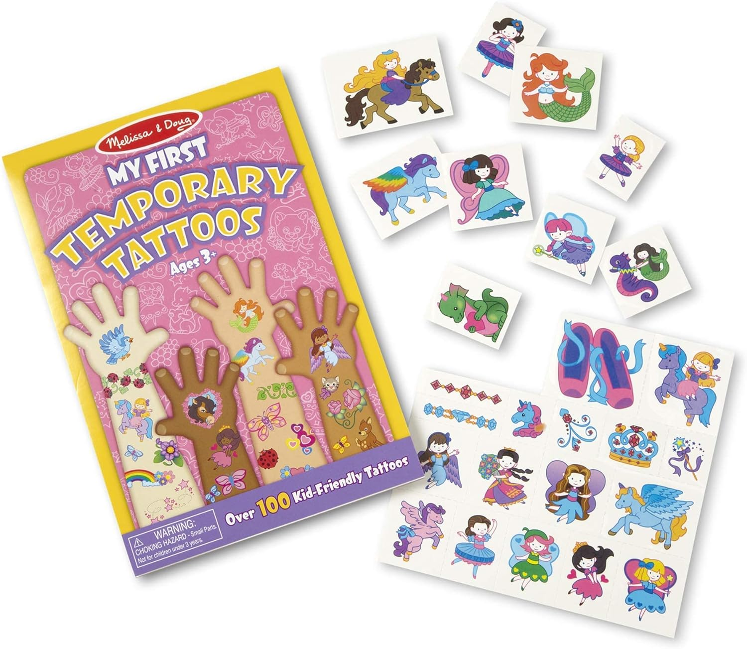 Melissa and Doug - My First Temporary Tattoos - Rainbows Fairi