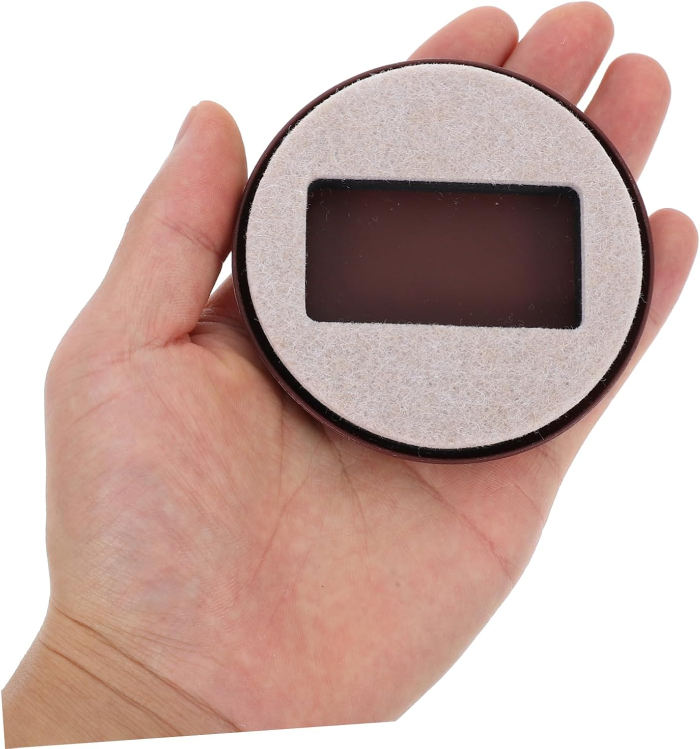 Iplusmile 5Pcs Slip Mat Felt Pads for Chair Wheels Rolling Chair Wheel Stopper Fits Hardwood Tile and Carpet Floors for Home and Office Use