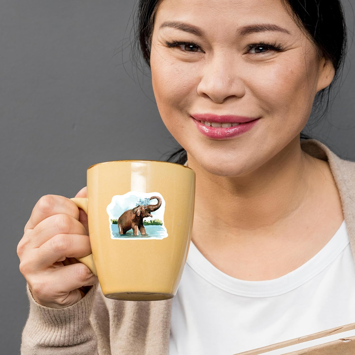 New Navy Peony Amazing Thailand Travel Stickers (30Pcs)-Watercolor Country Themed Iconic Vacation Decals for Journals, Scrapbooks, Water Bottles image number 3