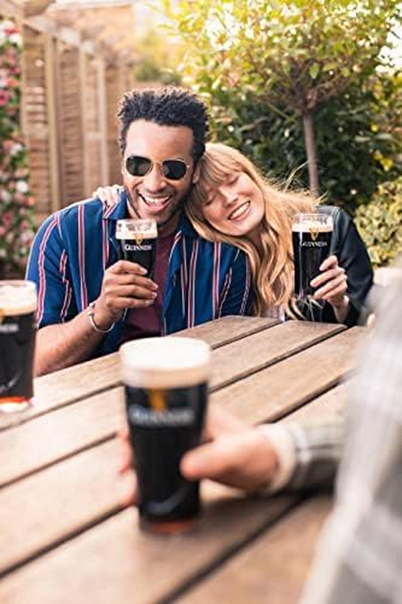 Guinness 20Oz Gravity Pint Glass (4 Pack) image number 6