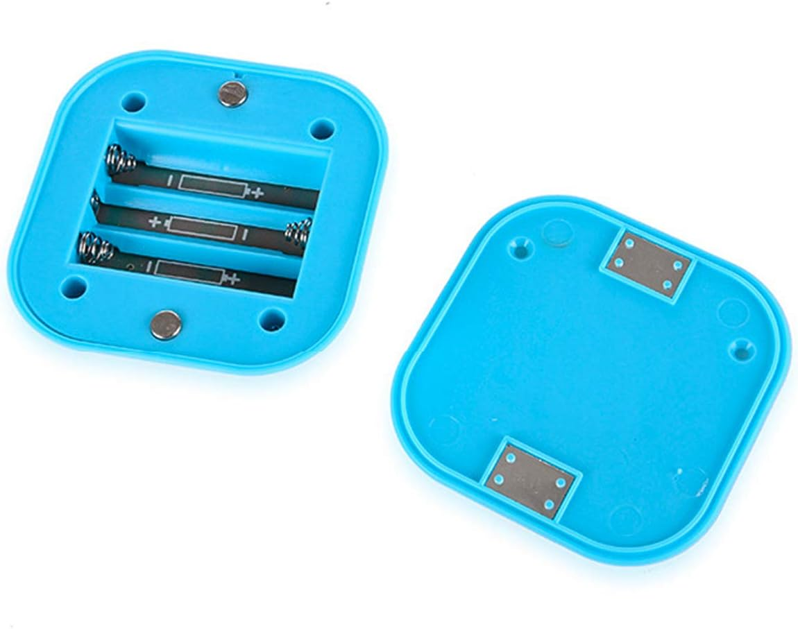 MODOAO Mini Wireless Battery Operated Motion Activated Lights Sensor Wall LED Emergency Lamp (Black) image number 3