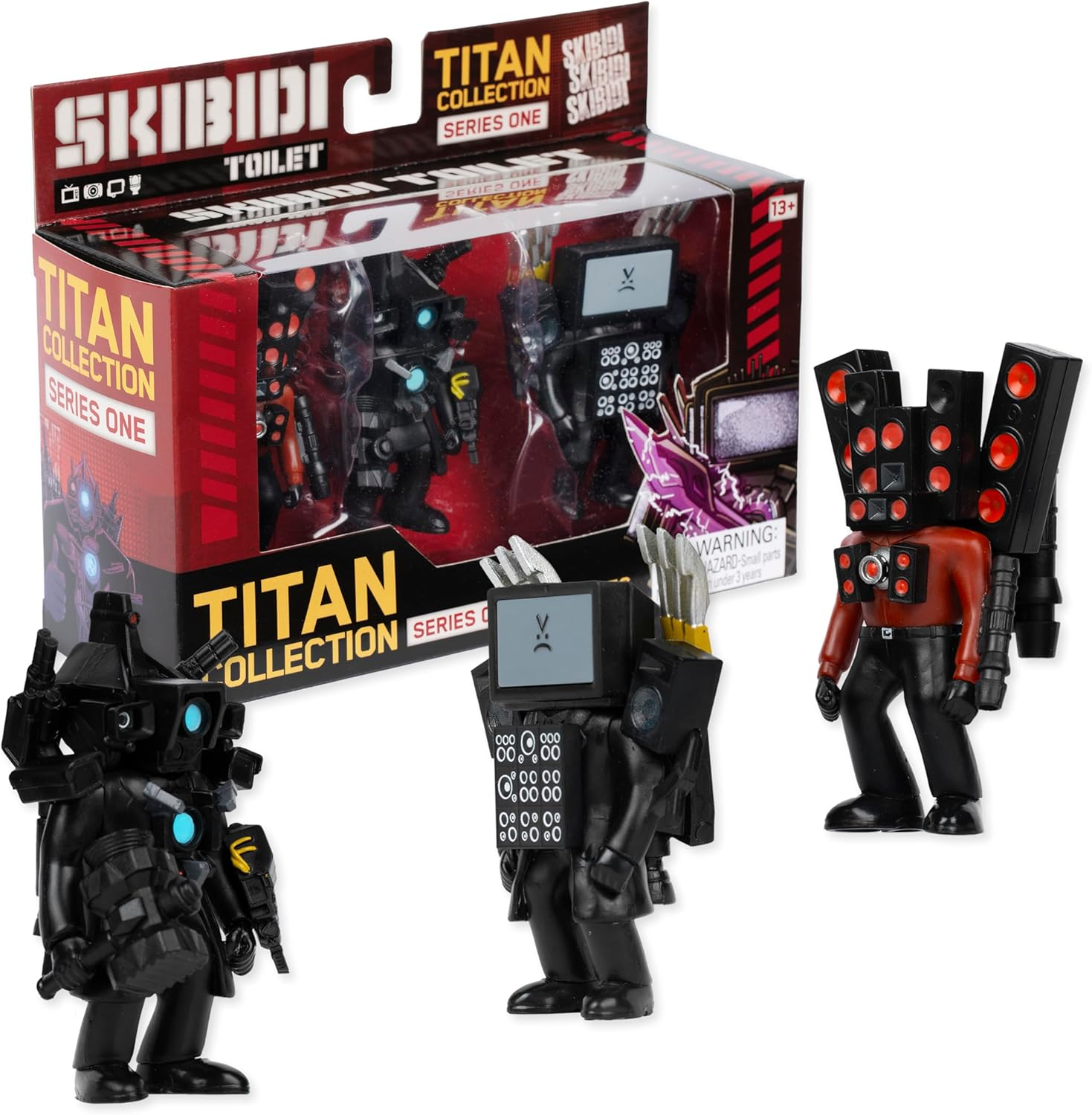 Skibidi Toilet Titan 3-Pack image number 4
