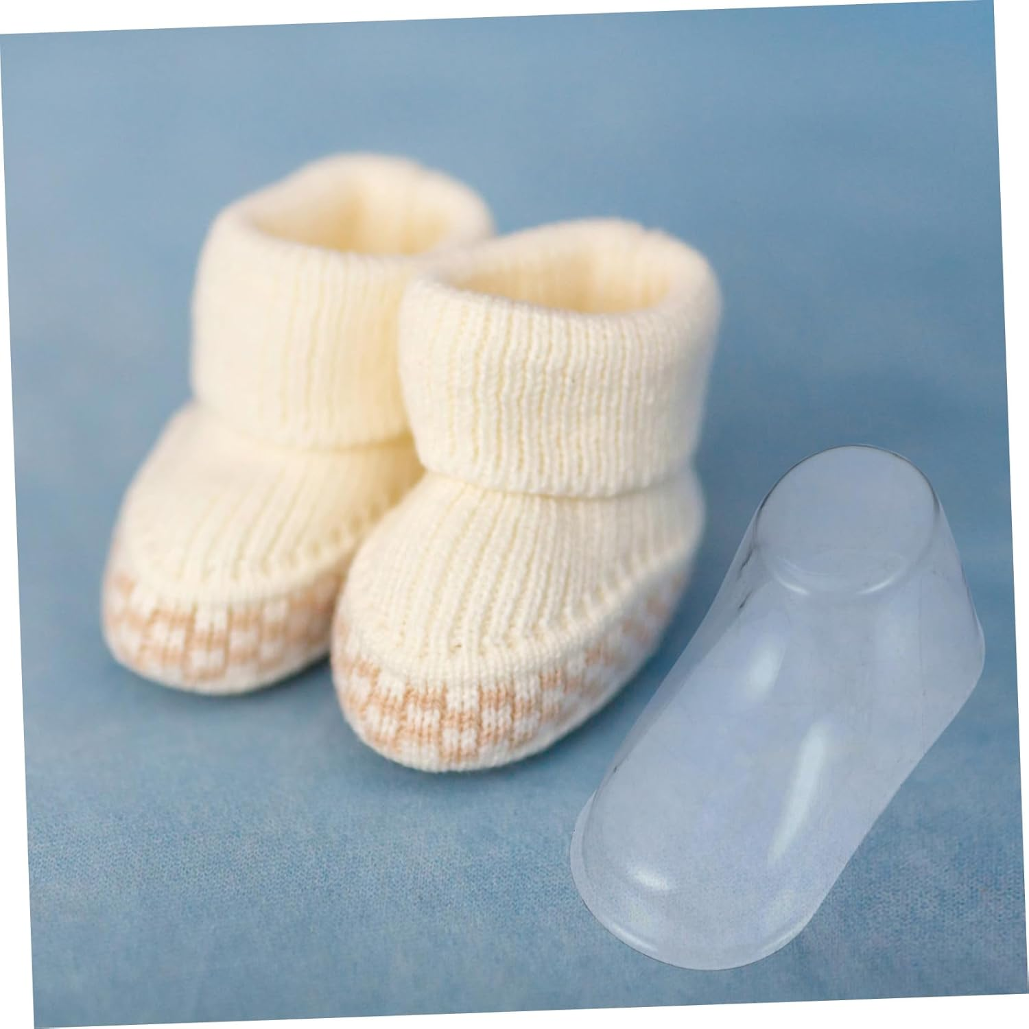 40Pcs Shoe Stretch Boy Girl Shoes Holder Feet Booties Display Stands Socks Display Holder for Displaying Boys and Girls image number 2