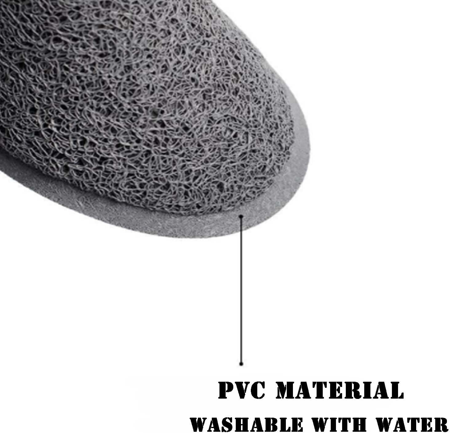 Cat Litter Mat,Large Non-Slip Kitty Litter Mat,23''&times;17''Litter Mat for Litter Box,Cat'S Paw Shape Cat Litter Mat Litter Trapping Mat,Traps Litter from Litter Box Easy to Clean