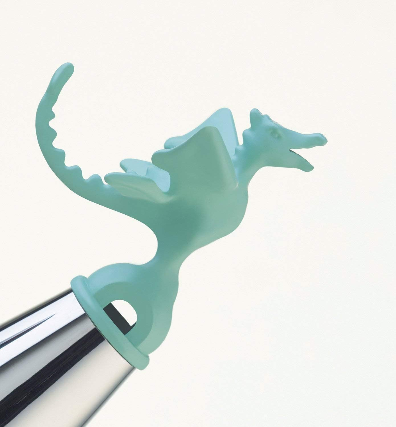 Alessi Set of Two Whistles in Pa, Red/Light Green image number 4