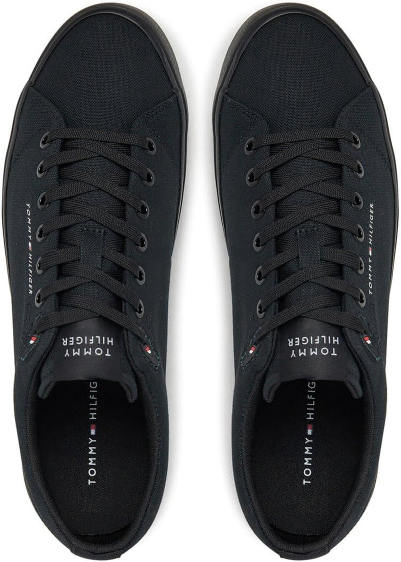 Tommy Hilfiger TH HI Vulc Low CORE Canvas Mens Sneakers image number 3