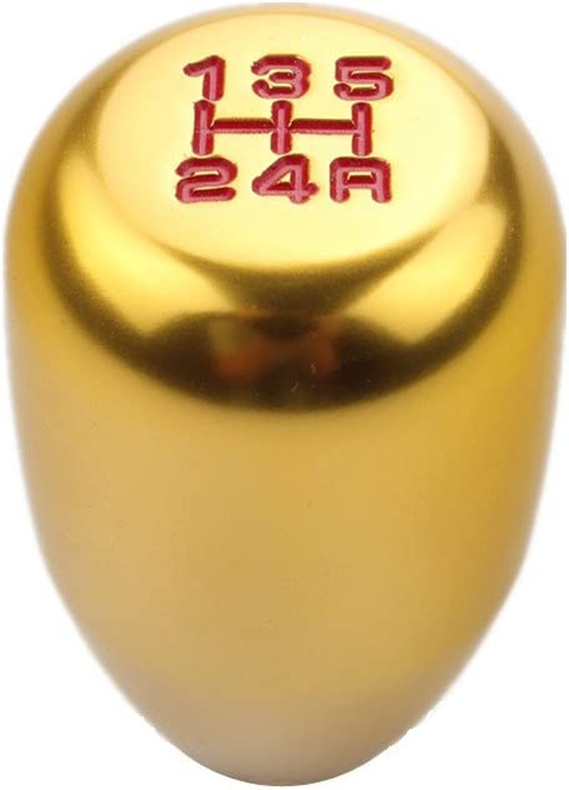 DEWHEL Universal Honda Accord 5 Speed Manual Shift Knob M10X1.5 Screw on Purple