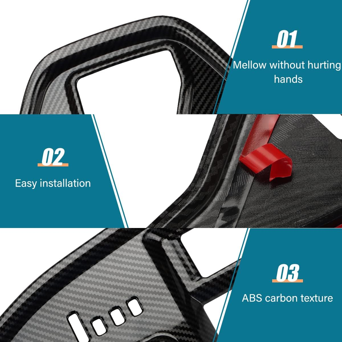 INTGET Gear Panel Cover for 2020-2022 2023 2024 Subaru Outback Accessories Subaru Legacy Accessories Center Console Gear Frame Cover Interior Decoration Accessories for Subaru - Side Air Vent Covers image number 5