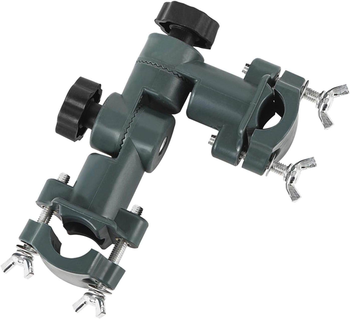 Faddare Fishing Chair Umbrella Stand Bracket, 360 Degree Rotation Adjustable Fishing Rod Holder, Chair Stand Lures Dish/Flashlight Holder, Fishing Pole Bracket Connect image number 5