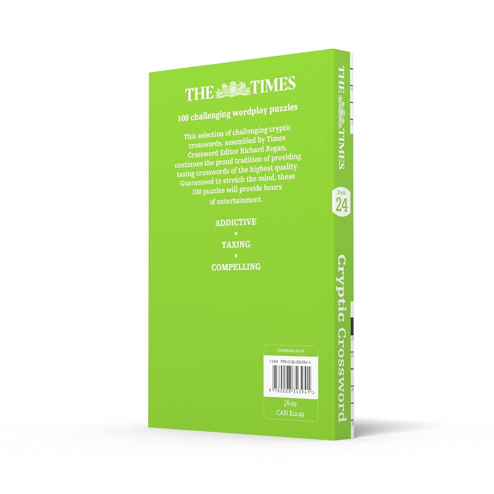 The Times Cryptic Crossword Book 24: 100 World-Famous Crossword Puzzles