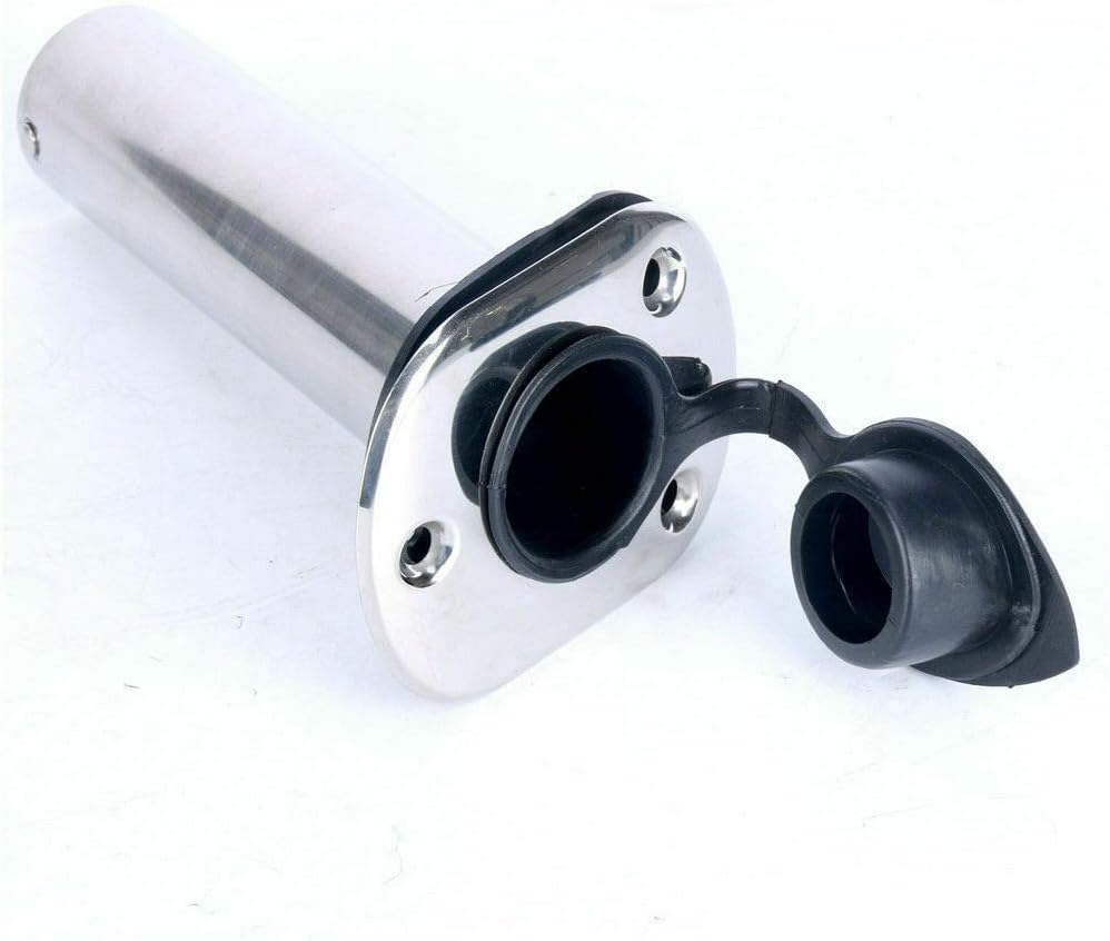 2/4X Fishing Rod Holders 304 Marine Grade Stainless Steel Flush Mount 30 Degree image number 2