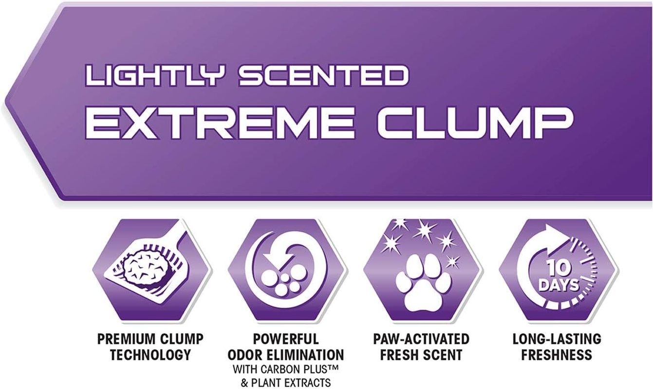Lightly Scented Extreme Clump Cat Litter by Ever Clean