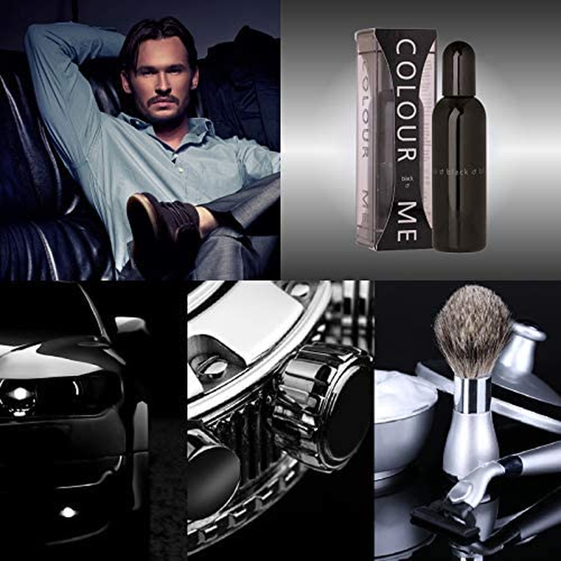 Colour Me Black - Fragrance for Men - 150Ml Body Spray, by Milton-Lloyd (Pack of 2)