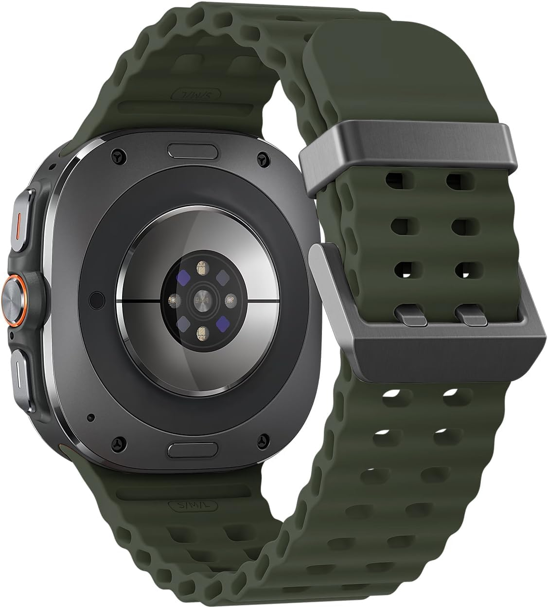 Ocean Bands for Samsung Galaxy Watch Ultra 2/Ultra 2025 2024 Women Men,Silicone Breathable Bracelet Wristband for Samsung Galaxy Watch 8/7 Ultra 47Mm