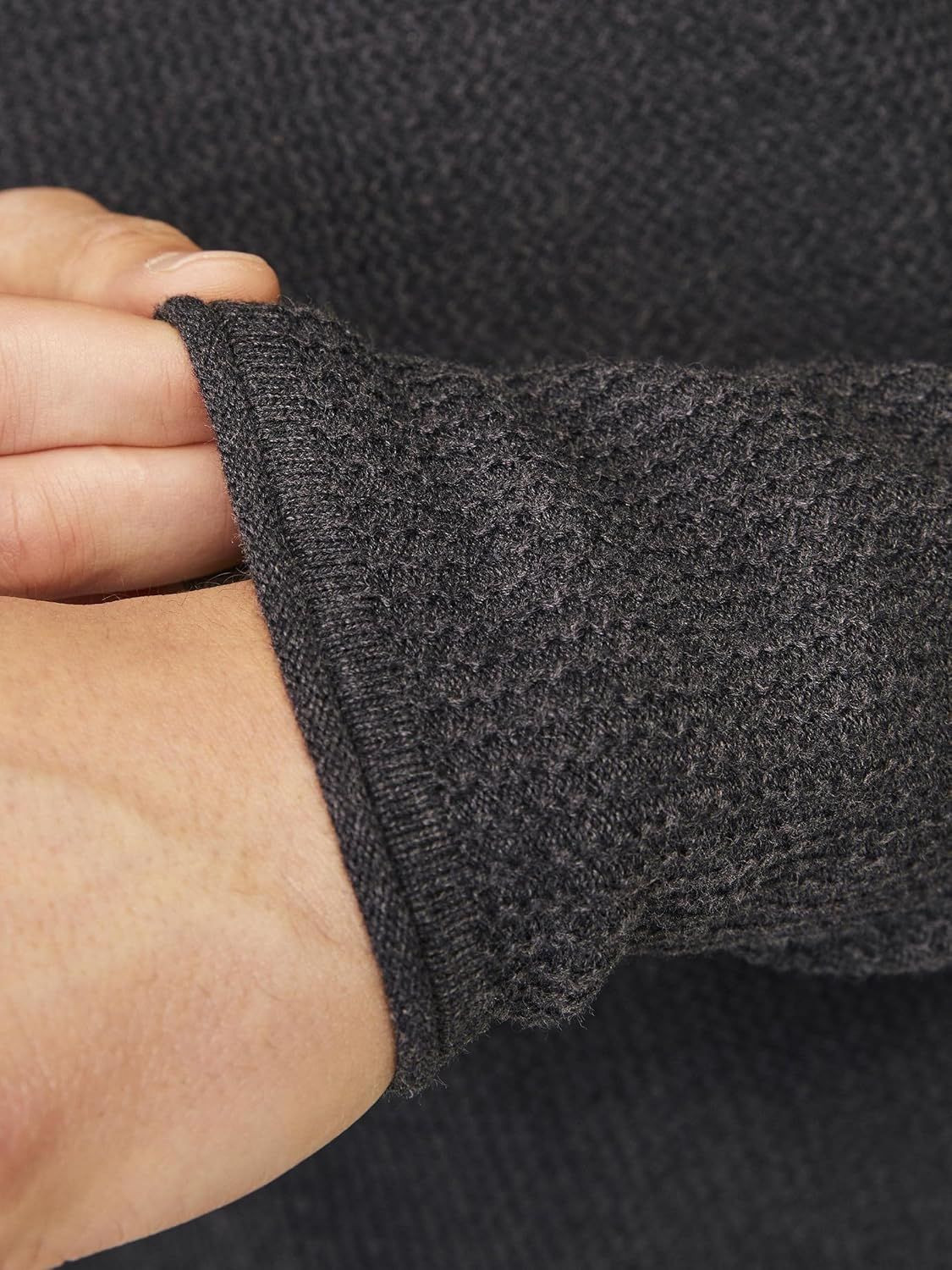 JACK & JONES Men'S Jjecooper Knit Crew Neck Noos Knitted Jumper image number 4