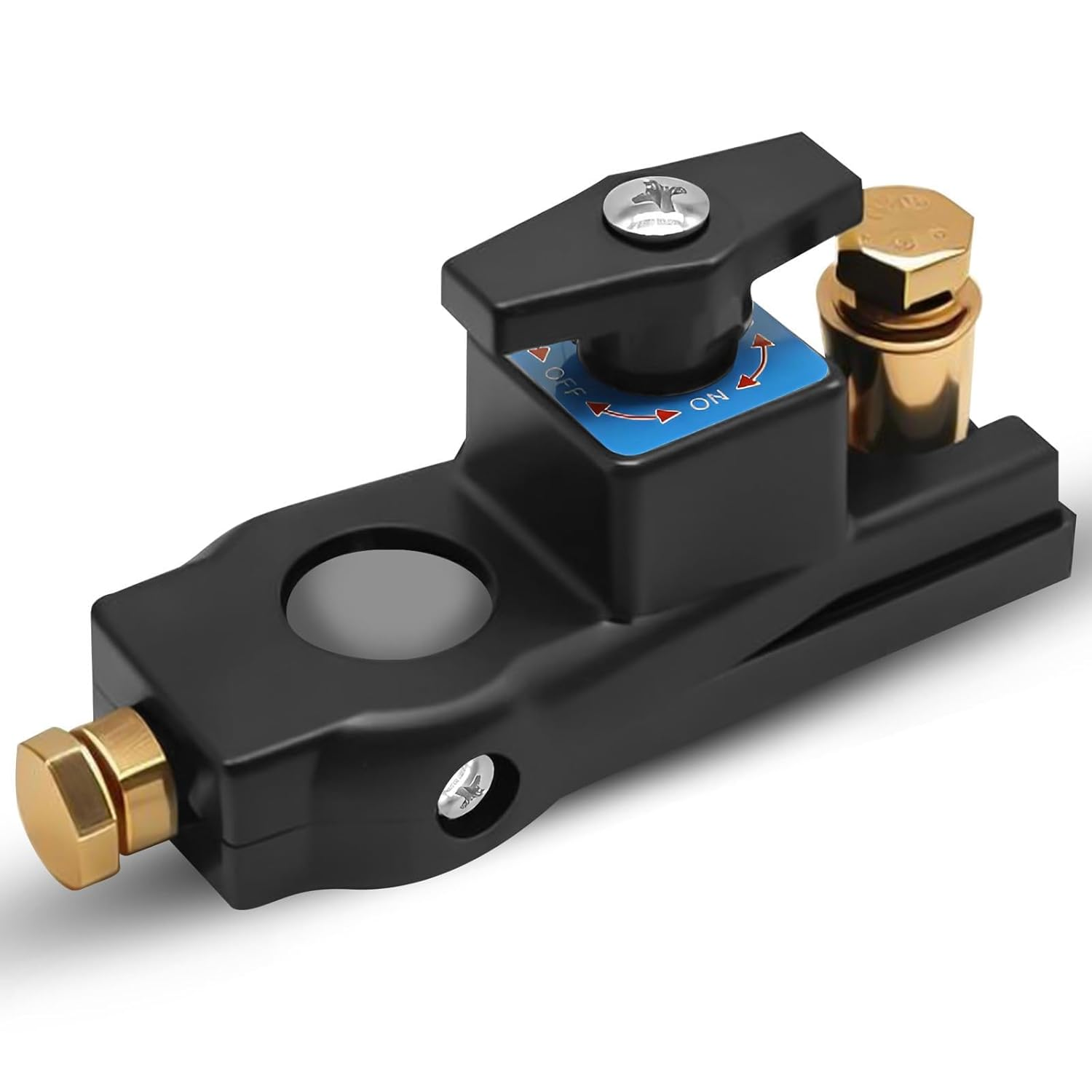 Heavy Duty Battery Disconnect Switch 12V for Car, Truck, Boat &ndash; Quick Shut Off, Anti-Theft & Easy Install &ndash; Universal 12 Volt Battery Cut off Switch for RV, SUV, Marine image number 6