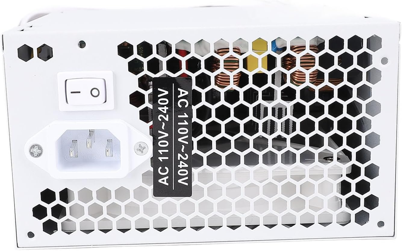 700W Computer ATX Power Supply, 120Mm Fan Intelligent Temperature Control with Multiple Protective Mechanisms, for Desktop PC Gaming Systems image number 1