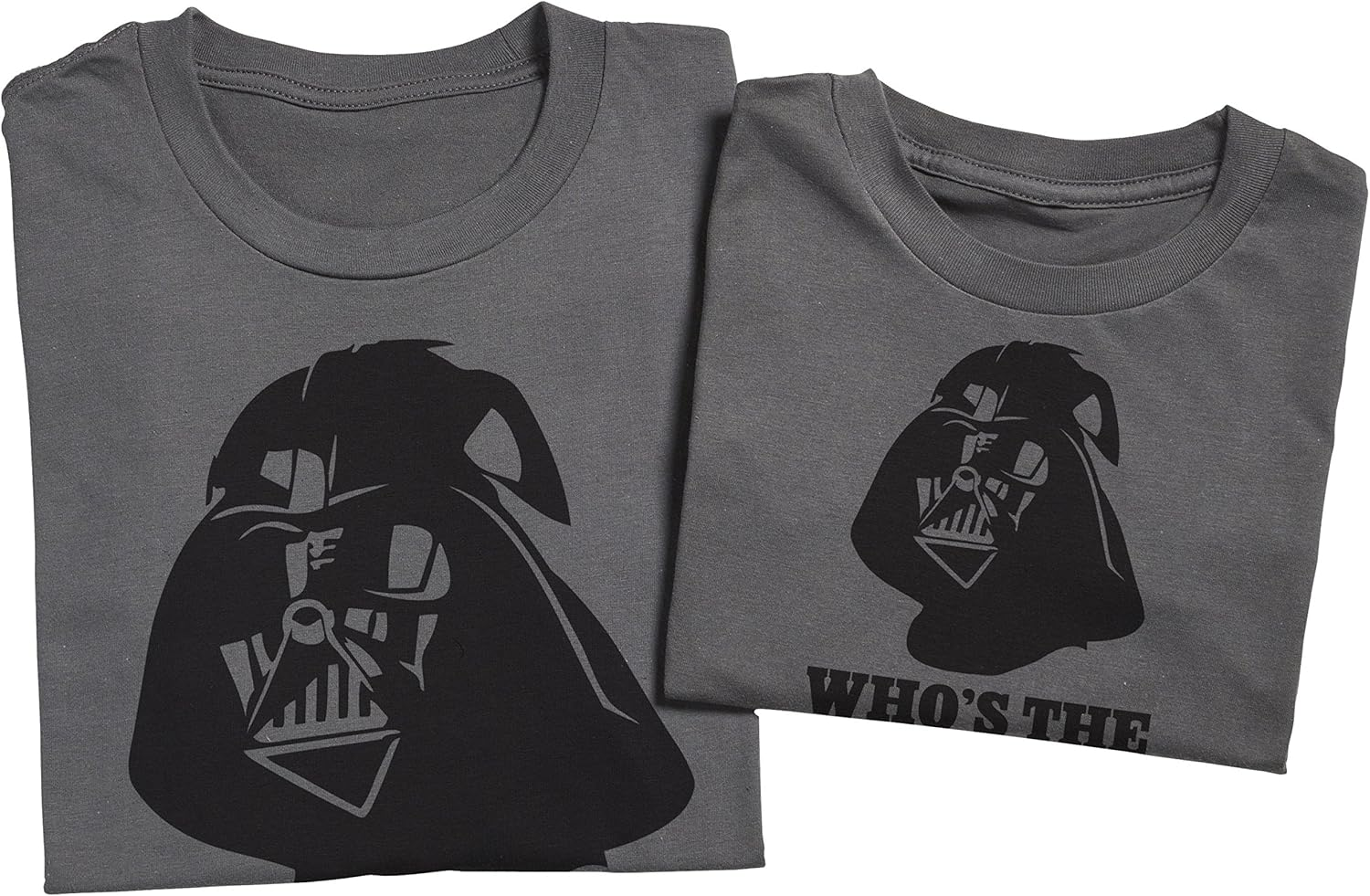 Zarlivia Clothing Who'S the Daddy? - Matching Father Kids Gift Set - Mens T Shirt & Kid'S T Shirt - White - Xx-Large & 9-10 Years image number 2