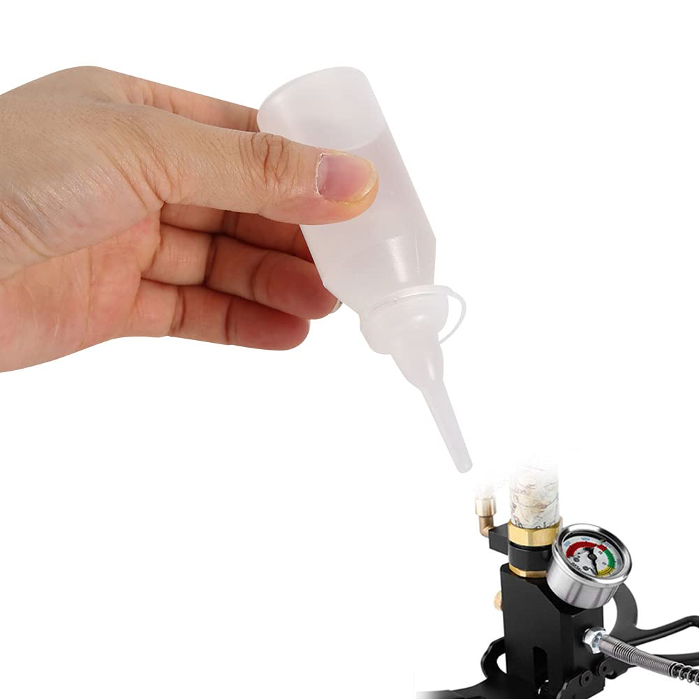 1 Pcs White Silicone Oil, 30Ml Driving Equipment Portable Silicone Airgun Oil Bottle, Improving Your Gas Efficiency for Prolonging the Service Life of Air Pump