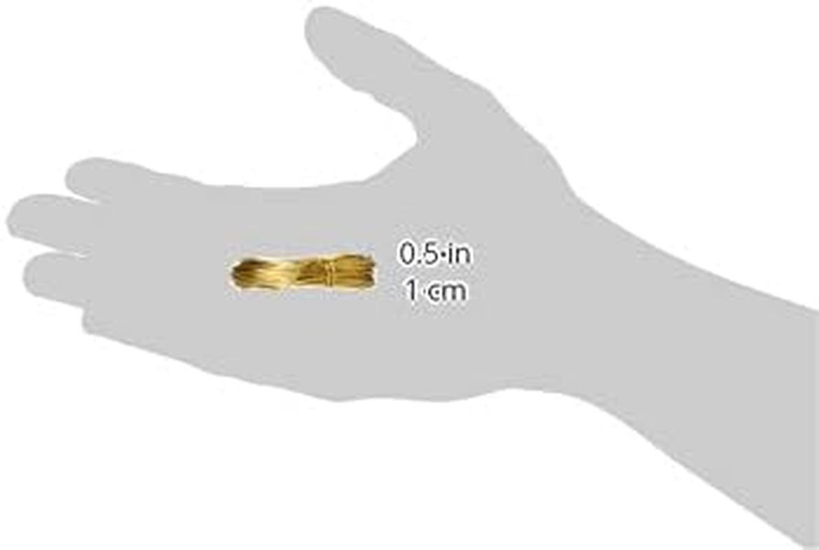 Merriway BH02242 Brass Number 1 Picture Wire, 6 Metres (19.5 Feet), 6 Kg (13 Lb) Breakweight image number 2