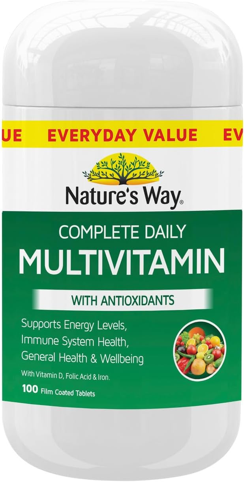 Nature'S Way Complete Daily Multivitamin 100 Tablets