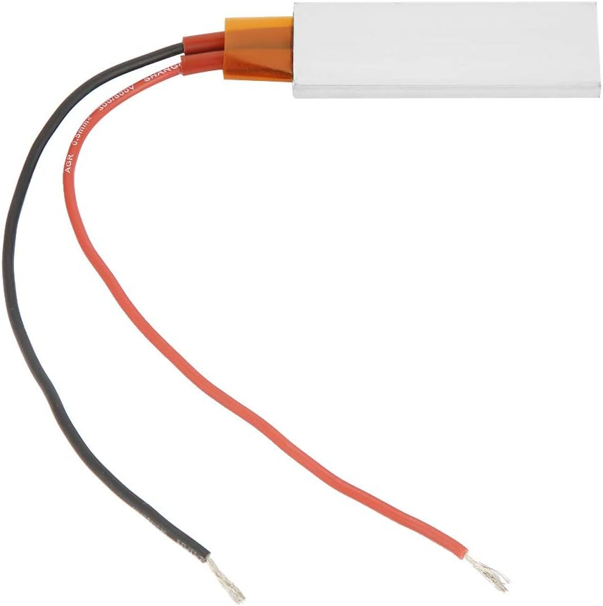 PTC Heating Element, 12V Aluminum PTC Heating Plate 70℃- 220℃ DC Ceramic Heater Circuit Thermostat Heater Plate Ceramic Thermostatic for Water Boiler (12V 70℃) image number 3