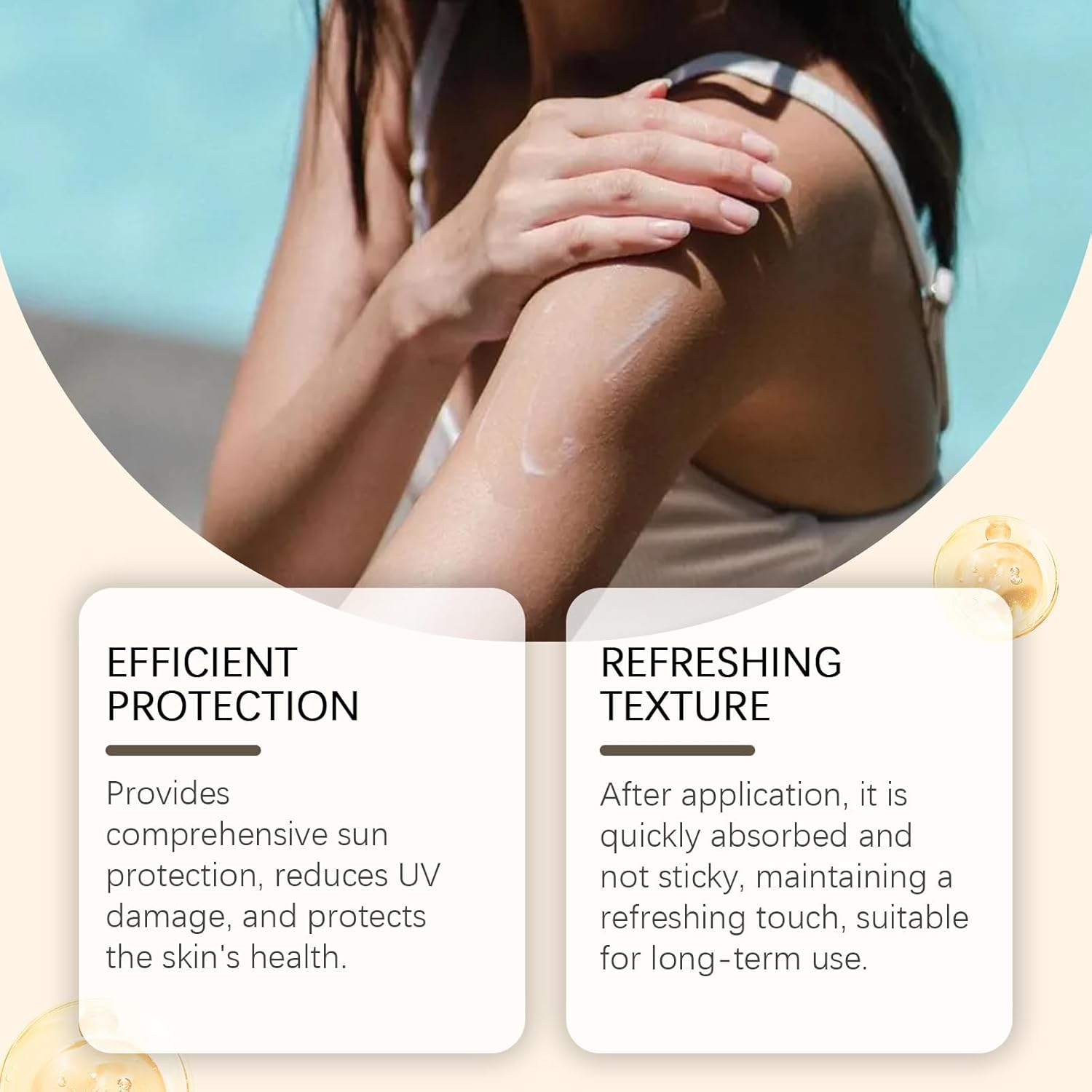 2 PCS Beef Tallow Cream |Grass Fed Whipped Beef Tallow Moisturiser |Protective Makeup Base,Non-Greasy Natural Cream for Sensitive Skin image number 1