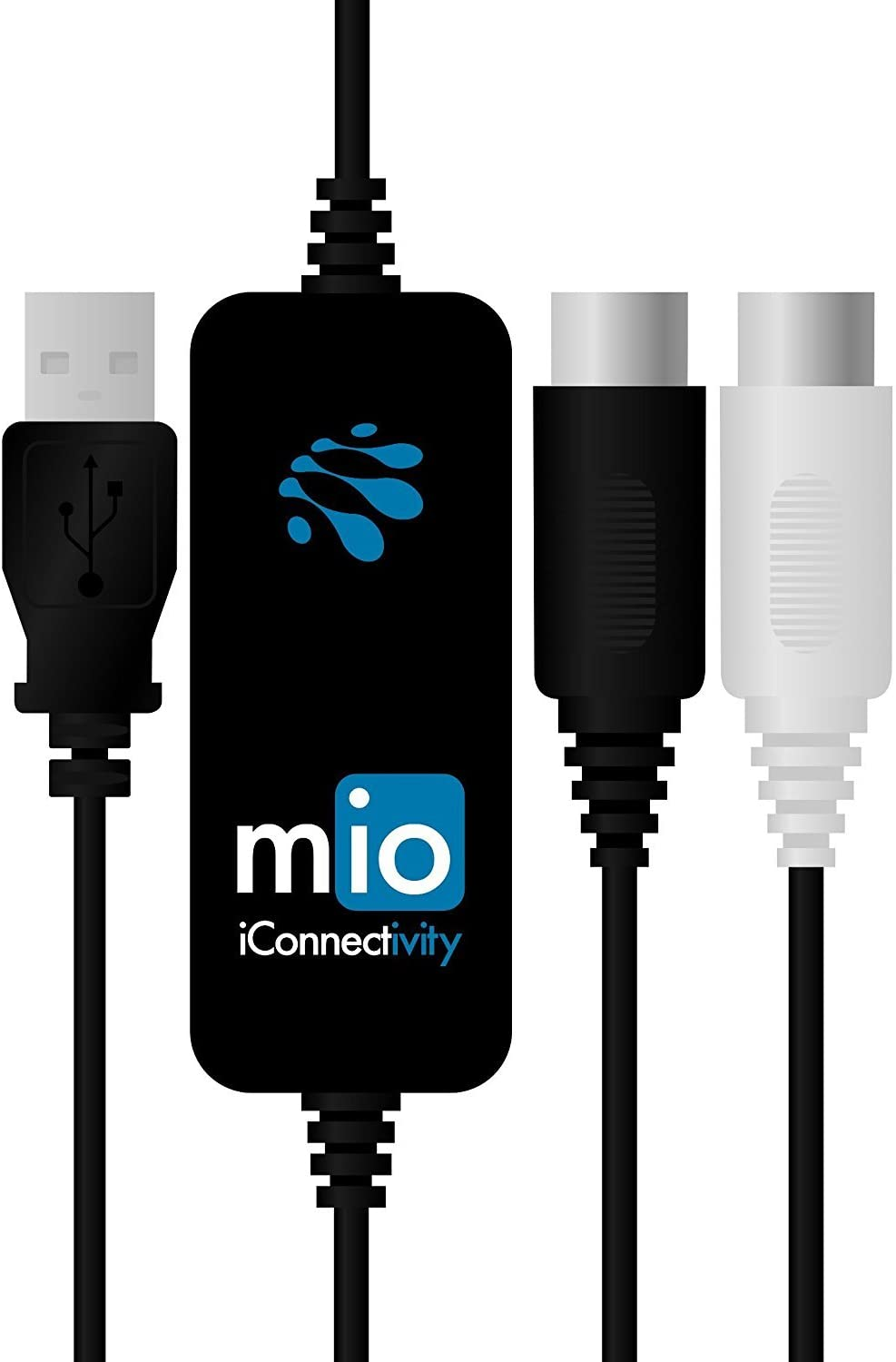 Iconnectivity Mio MIDI to USB Interface for MAC and PC (Black)