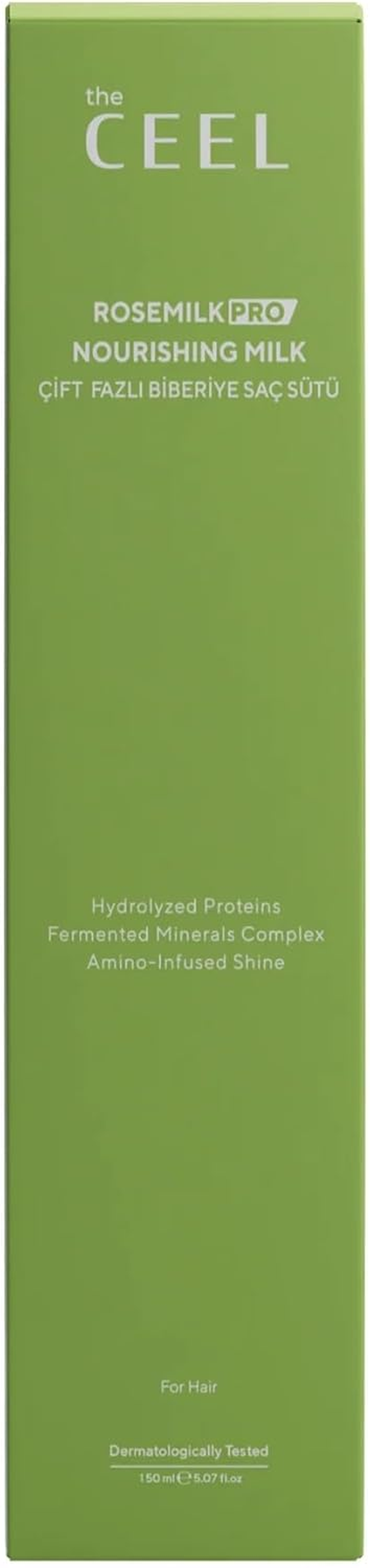 The Ceel Rosemilk Pro Nourishing Leave-In Hair Milk &ndash; with Hydrolyzed Proteins, Fermented Minerals & Amino-Infused Shine &ndash; Detangles, Strengthens & Softens &ndash; 150Ml - 5.07 Fl.Oz