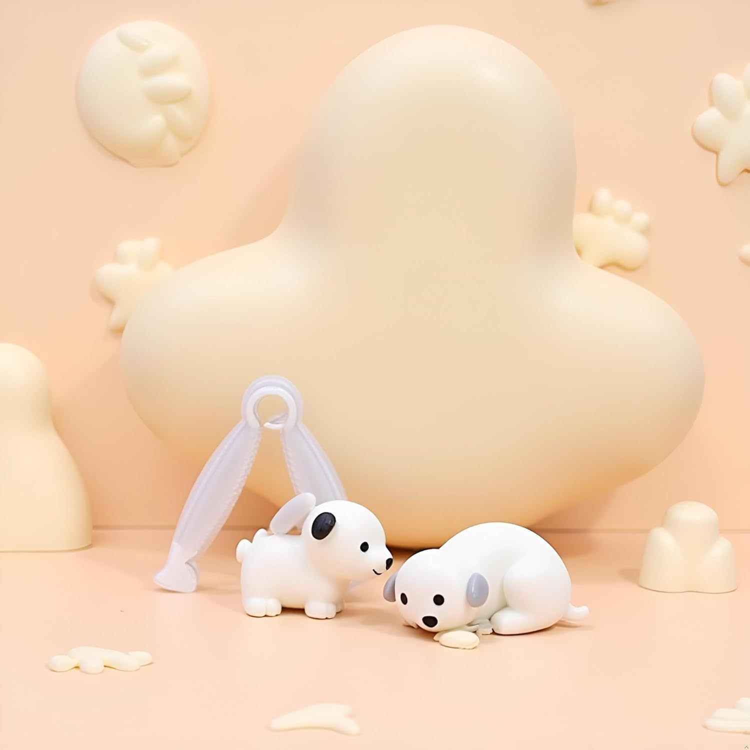 20Pcs Umbilical Clamps Disposable Umbilical Cord Clamps Puppy Small Animal Birth Puppy Clamp Tool Pet Feeding and Watering Supplies image number 2